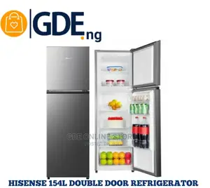 Hisense 154L Double Door Refrigerator