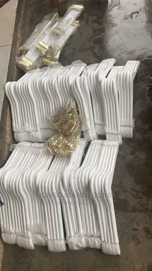 White Gold Hanger's For Shirt/Trousers