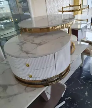 2 in 1 Luxury Marble Table