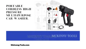 Portable Cordless High Pressure Multi-Purpose Car Washer.88v