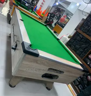 British Design Marble Top Coin Operated Snooker