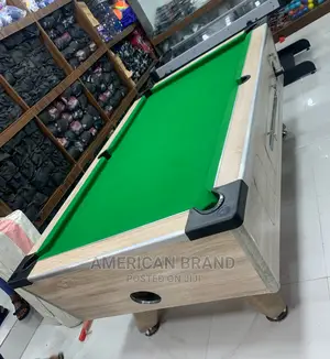 Complete British Design Marble Top Coin Operated Snooker