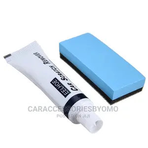 1pc Eelhoe Car Scratch Remover With Sponge