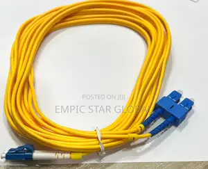 Fiber Optic Patch Cable Lc-Sc 5m Sm Duplex