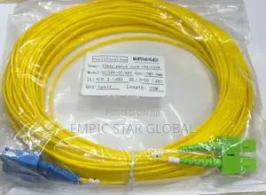 Fiber Optic Patch Cable Sc/Upc-Sc/Apc Sm 20m Sm