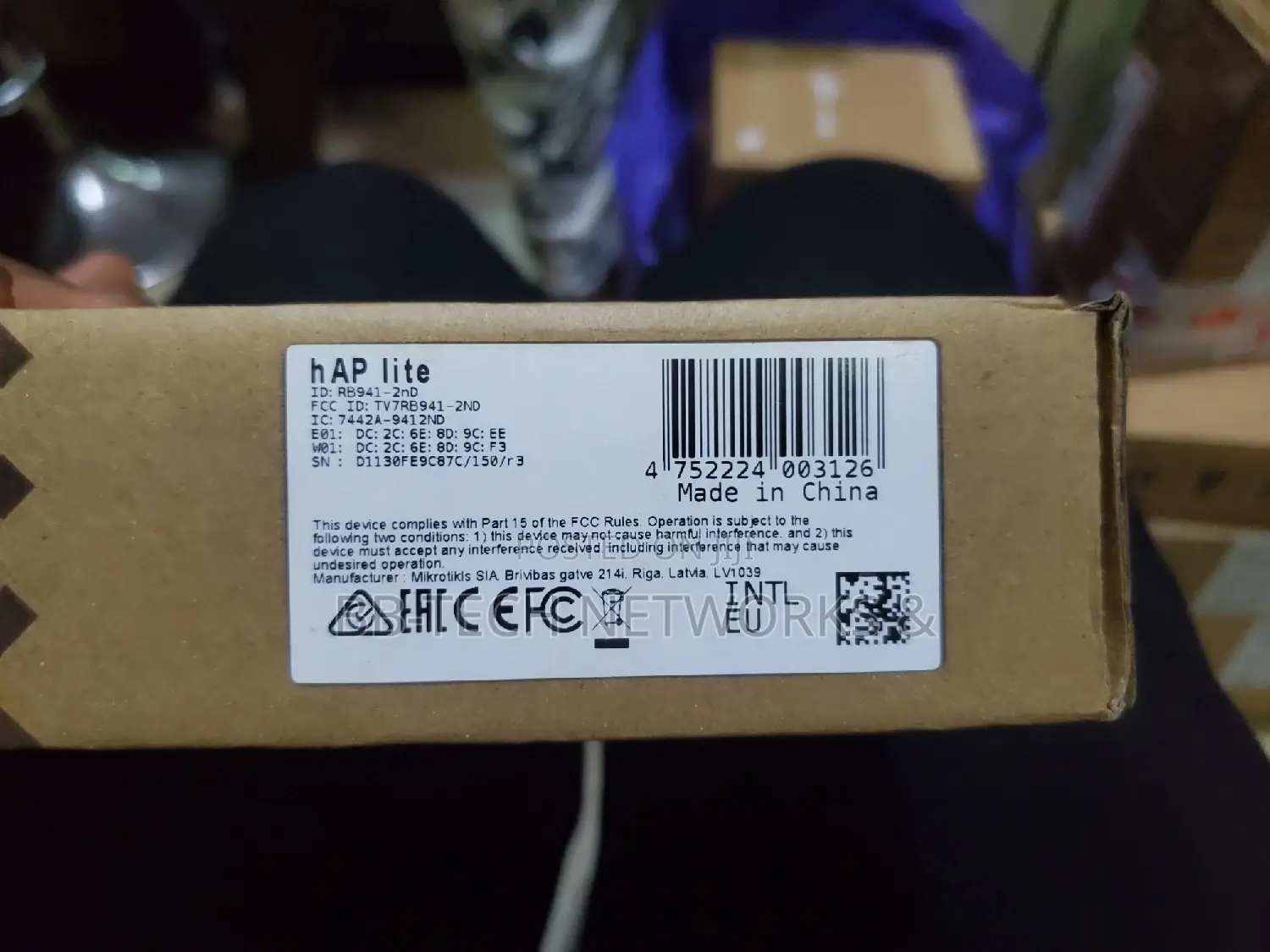 Mikrotik Hap Lite