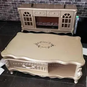 Fire Place Tv Stand and Center Table