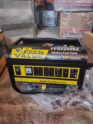 Brand New(Power-Value)3.5kva Generator/ Copper/Key Start/