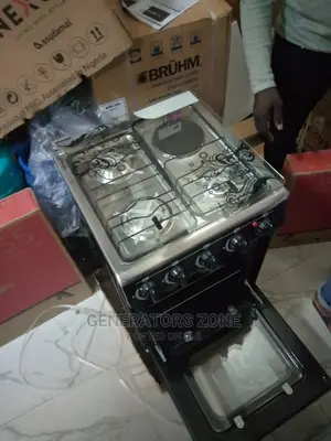 Amazing Nx-5055 4 Burner Cooker + Baking Oven
