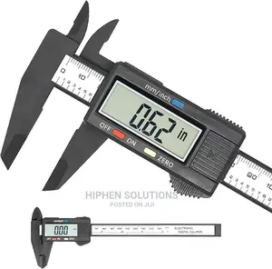 Digital Vernier Caliper Ruler Carbon Fiber Composite 150mm