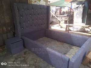 Upholstery Padded All Round 4.5 by 6 Bedframe