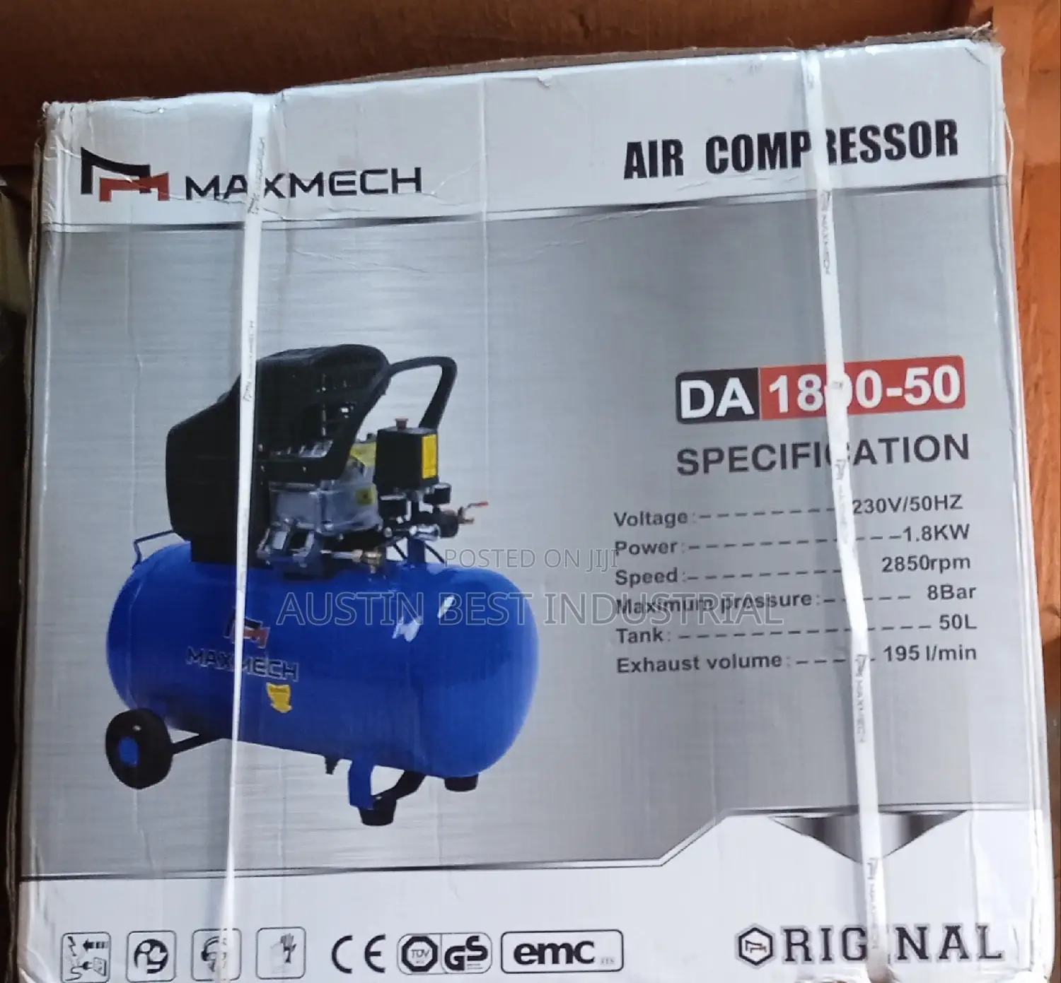 Air Compressor 50L Maxmech