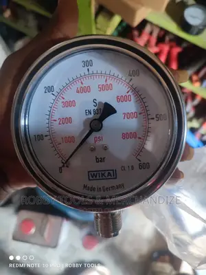Pressure Gauge 600 Bars