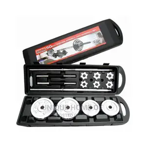 50kg Chrome Adjustable Dumbbells