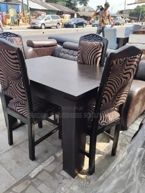 Dining Table Set by 4 Chairs