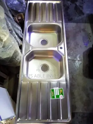 Double Bowl Double Tray Stainless Sink