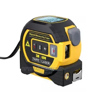 3 In1 LCD 60M Digital Laser-Distance Meter 5M Measuring Tape