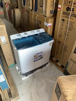 Portable 7kg- Bruhm-Semi Automativc Twin Tub Washer Machine