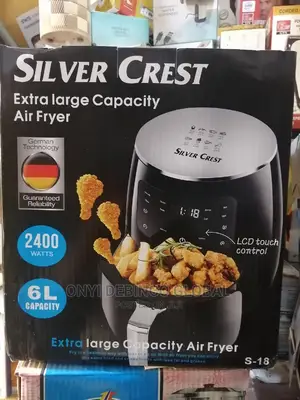 Silver Crest 6litres German Silver Crest Air Fry