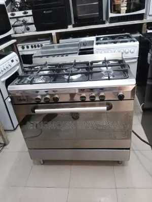 London Used 5 Burner Standing Gas Oven