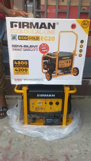5.5kva Gold Eg20 Firman Generator
