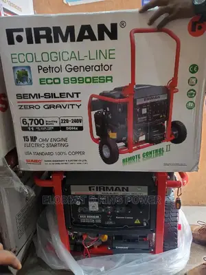 6.5kva Ec08990esr Remote Start Generator Firman