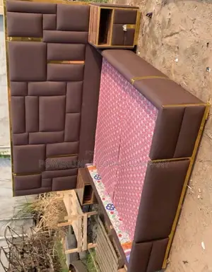 Bed Frame 6x6 With 2 Side Drawer for Home's/ Hotels/ Lounges