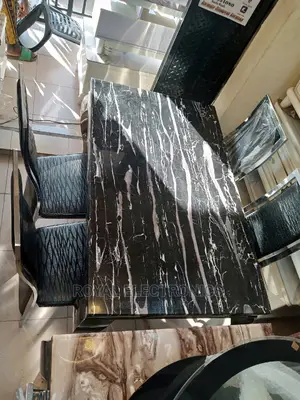 Very New 4 Chairs Modern Marble Top Dining Sets