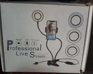 Clipping Ring Light for Professional Live Stream