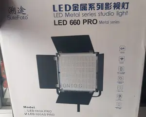 Led 660 Pro Metal Series Studios Light