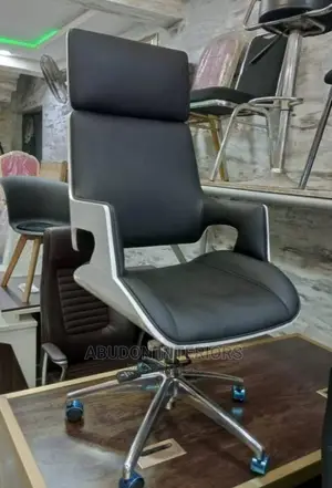 Black and White Executive Chairs