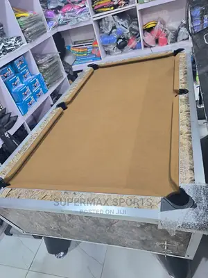 Brown Coin Operated Snooker