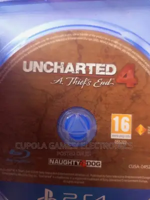 Uncharted 4, a Thief's End