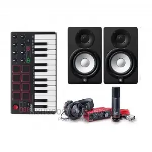 Focusrite Scarlett Solo Studio Bundle + Yamaha Hs-5 Monitor+