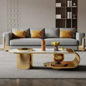 New Modern Marble Top Centre Table
