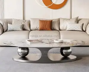 New Modern Marble Top Centre Table