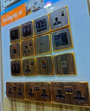 13amp Sockets Gold Color