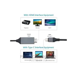 Type C to Hdmi Cable (Length 2.0m)
