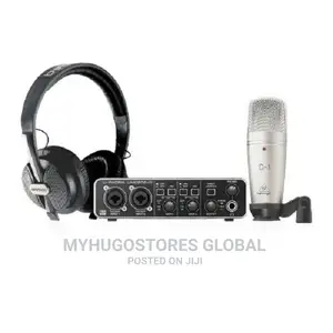 Behringer U-Phoria Studio Pro Recording Podcasting Bundle