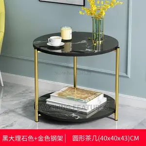 Marble Round Stool