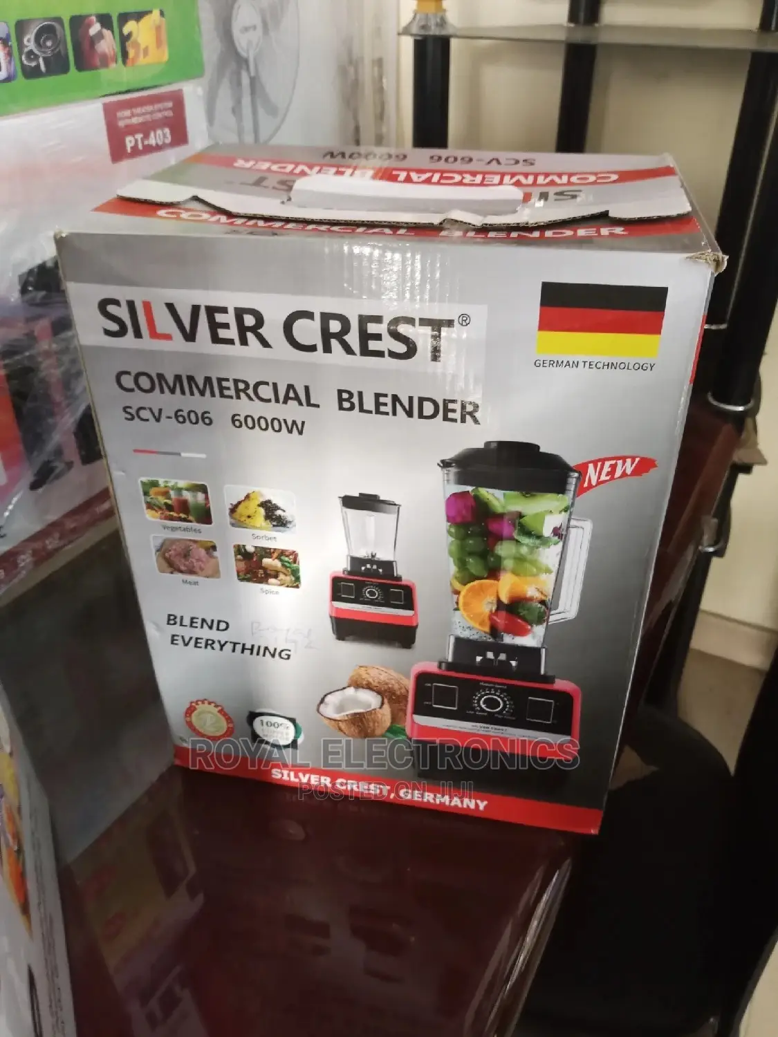 Premium Quality Silver Crest 6000W Commerical Blender
