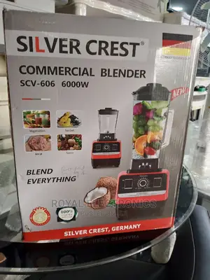 High Quality Silver Crest 6000W Commerical Blender