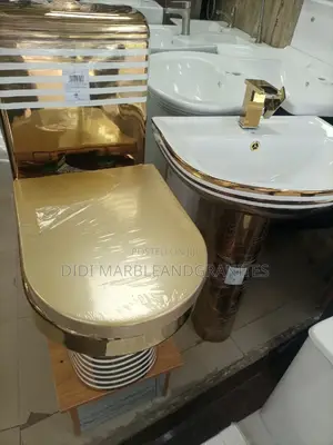 Executive Golden WC Set