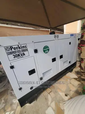Brand New Perkins 30kva Soundproof Silent Lister Generator