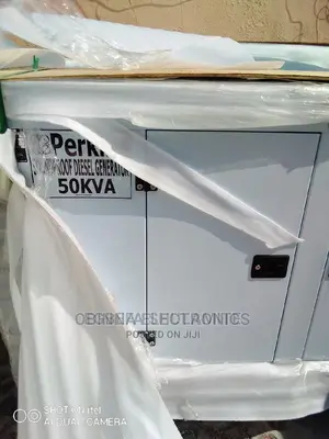 Brand New Perkins 50kva Soundproof Silent Lister Generator✓