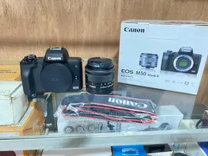 Canon Eos M50 Mark Ii Mirrorless Camera With 15-45mm Lens