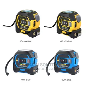 Portable 40m Rangefinder Distance Measure Tool Steel Tape
