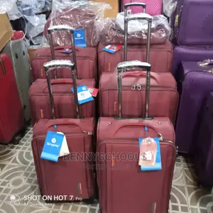 Set of 8 Sensamite Traveling Luggage Boxes