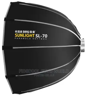 Baobang Sunlight Parabola Softbox With Grid 70cm