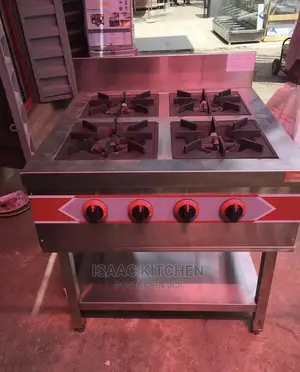 4burner Gas Industrial Cooker